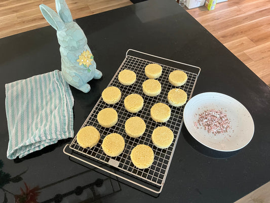 My very own dot cake